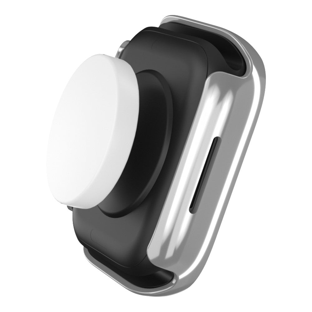 Apple Watch Series 7 41mm  Silikone Bumper  - Sølv#serie_2