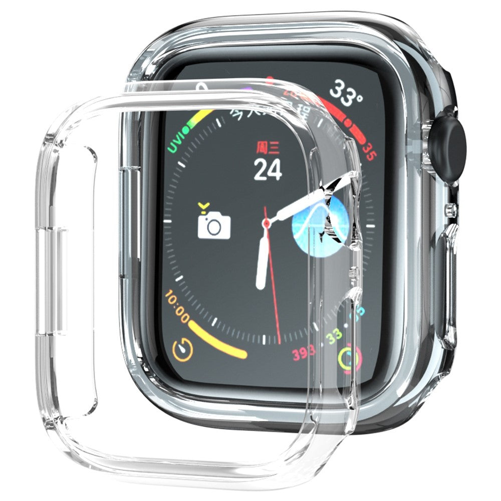 Apple Watch Series 7 41mm  Silikone Bumper  - Gennemsigtig#serie_5