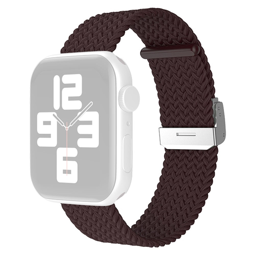 Flot Apple Watch Series 7 41mm Nylon Rem - Rød#serie_16