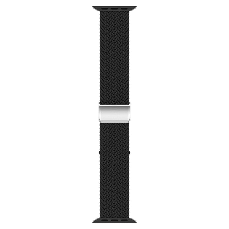 Helt vildt fantastisk Apple Watch Series 7 41mm Stof Urrem - Sort#serie_1