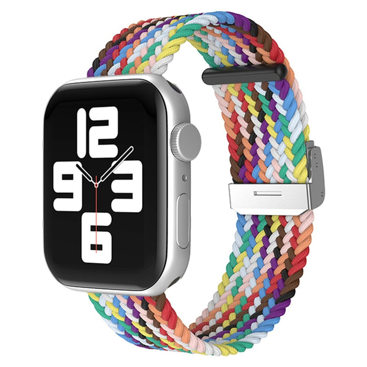 Helt vildt fantastisk Apple Watch Series 7 41mm Stof Urrem - Flerfarvet#serie_17