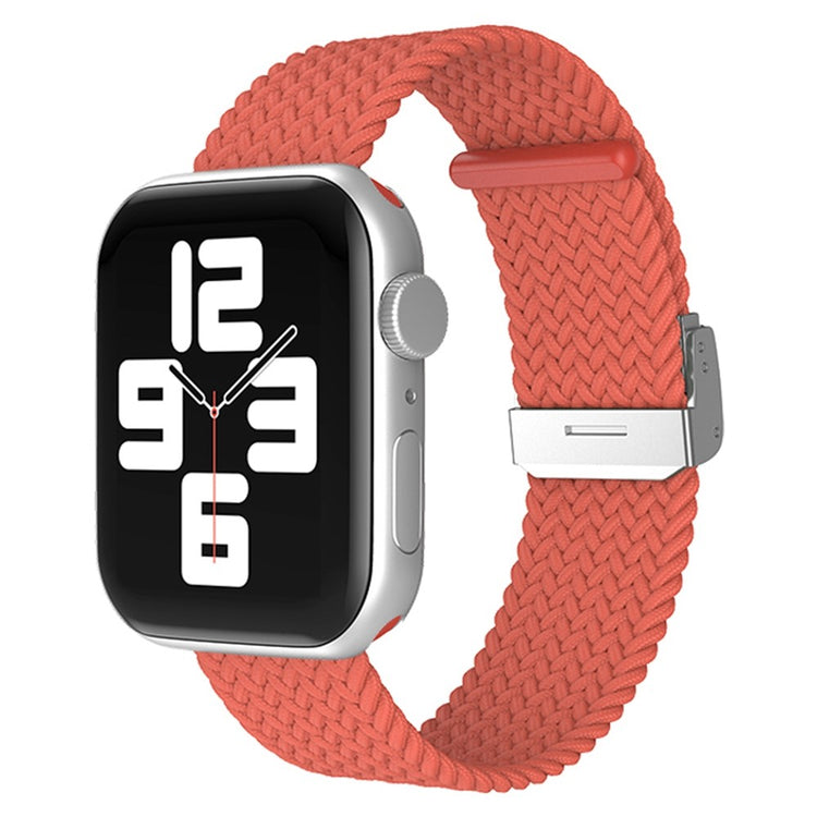 Helt vildt fantastisk Apple Watch Series 7 41mm Stof Urrem - Orange#serie_7