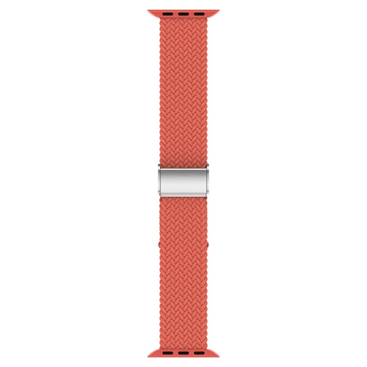 Helt vildt fantastisk Apple Watch Series 7 41mm Stof Urrem - Orange#serie_7