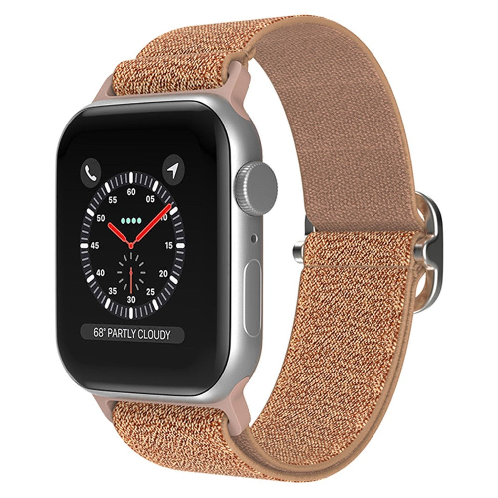 Meget holdbart Apple Watch Series 7 41mm Stof Urrem - Pink#serie_8