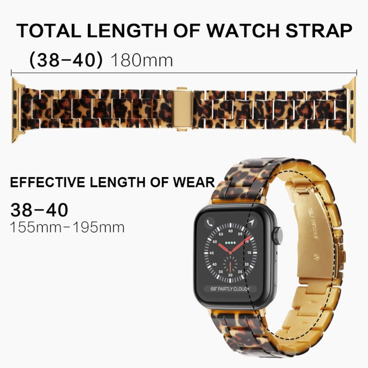 Helt vildt skøn Apple Watch Series 7 41mm  Urrem - Sort#serie_2