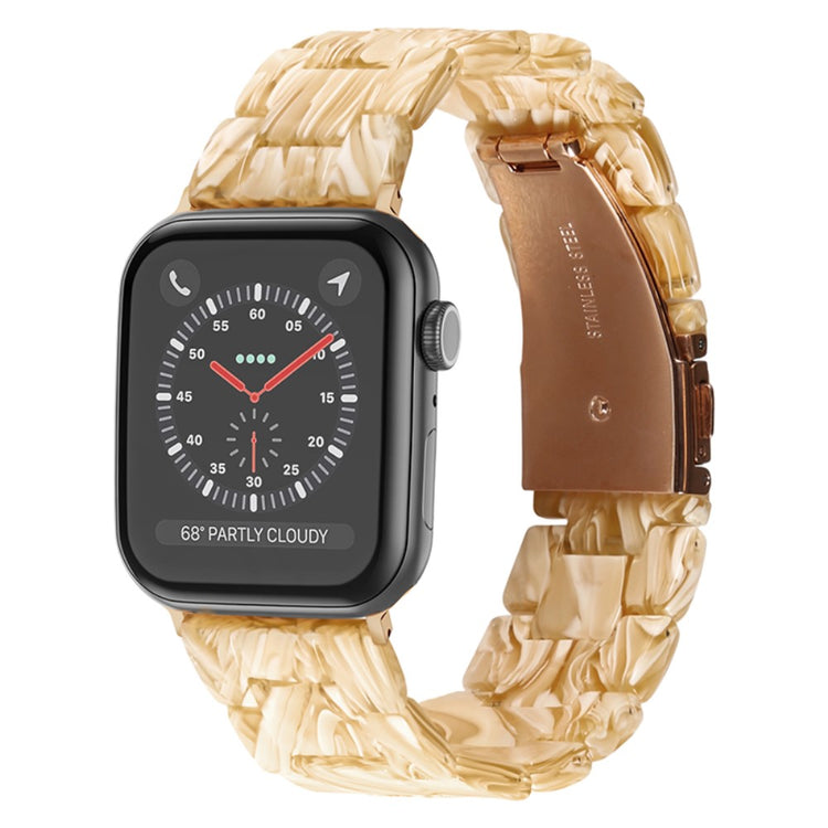 Helt vildt skøn Apple Watch Series 7 41mm  Urrem - Beige#serie_20