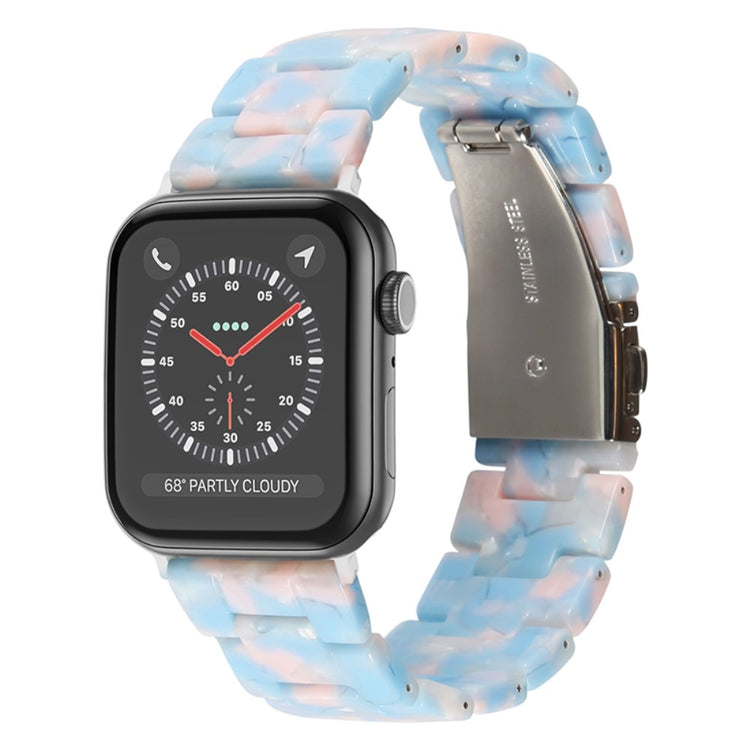 Helt vildt skøn Apple Watch Series 7 41mm  Urrem - Blå#serie_21