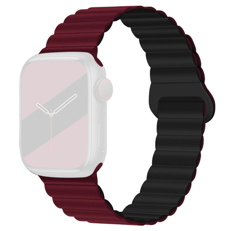 Mega komfortabel Apple Watch Series 7 41mm Silikone Rem - Rød#serie_9