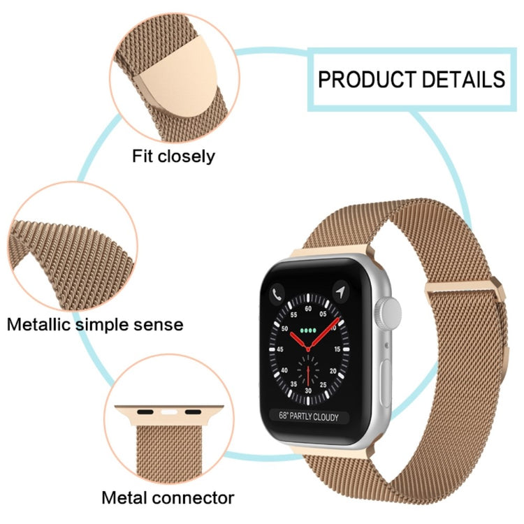 Godt Apple Watch Series 7 41mm Metal Urrem - Flerfarvet#serie_1