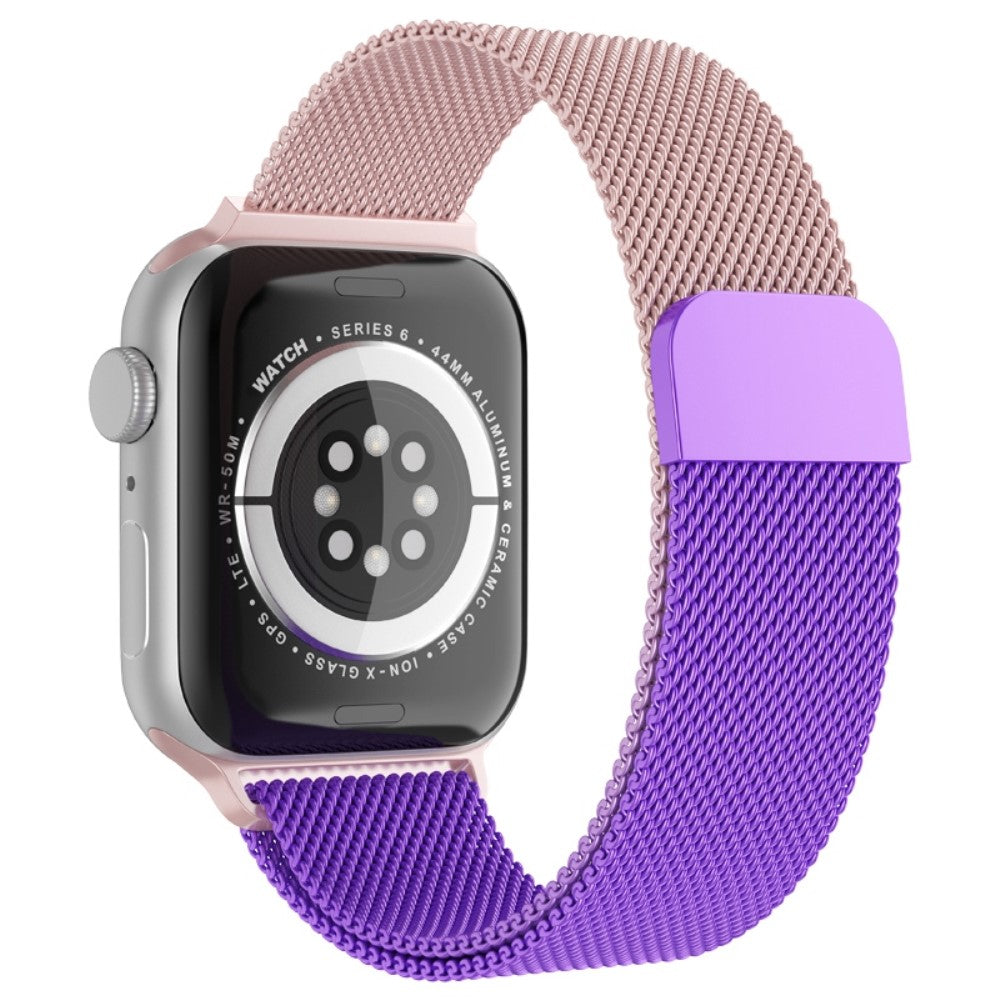 Super kønt Apple Watch Series 7 41mm Metal Rem - Flerfarvet#serie_10