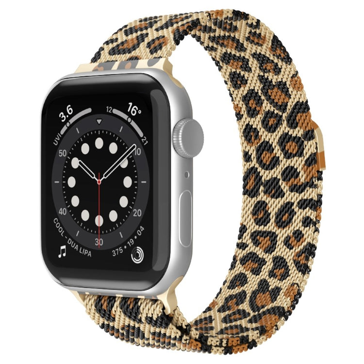 Godt Apple Watch Series 7 41mm Metal Urrem - Guld#serie_3