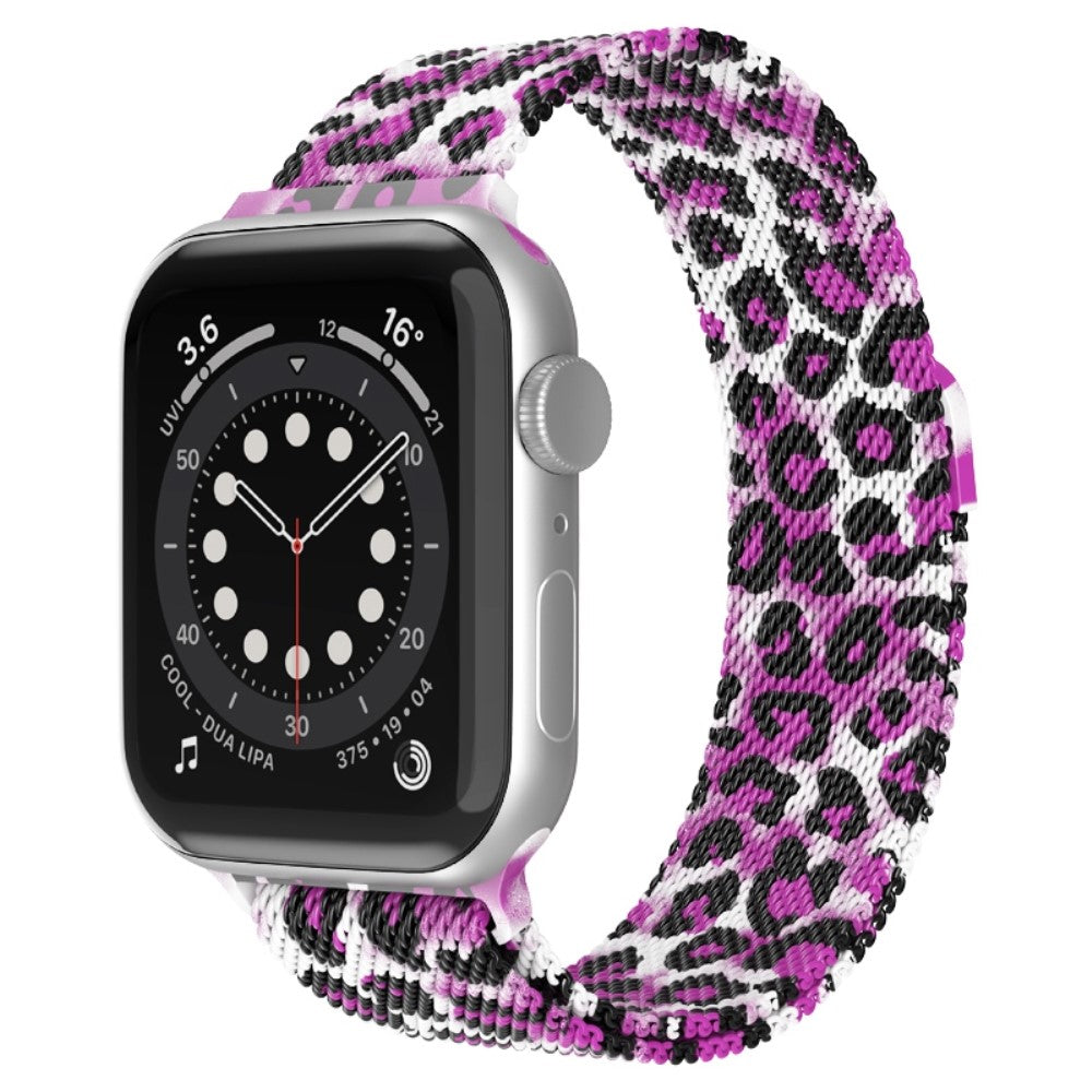 Godt Apple Watch Series 7 41mm Metal Urrem - Lilla#serie_4