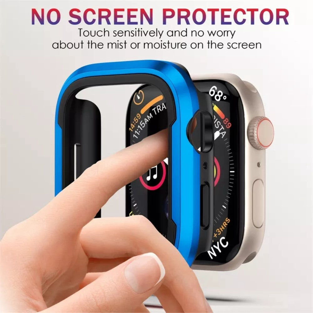 Apple Watch Series 7 41mm  Metal og Silikone Bumper  - Flerfarvet#serie_2