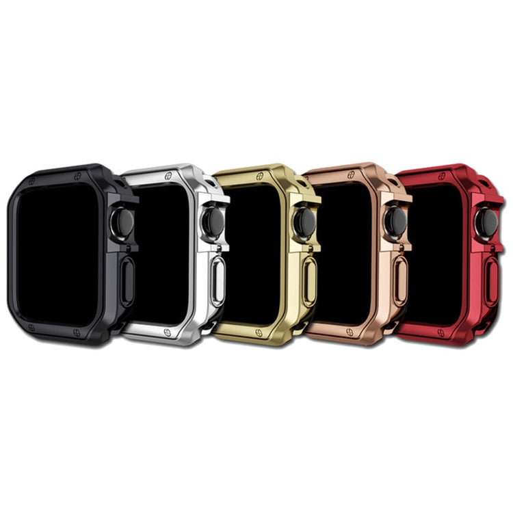 Apple Watch Series 7 41mm  Silikone Bumper  - Blå#serie_4