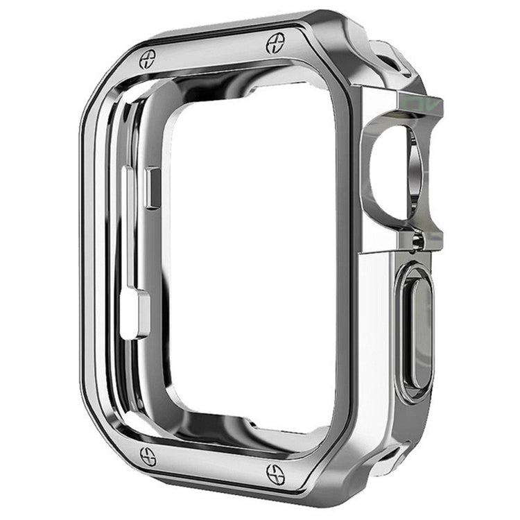 Apple Watch Series 7 41mm  Silikone Bumper  - Sølv#serie_6