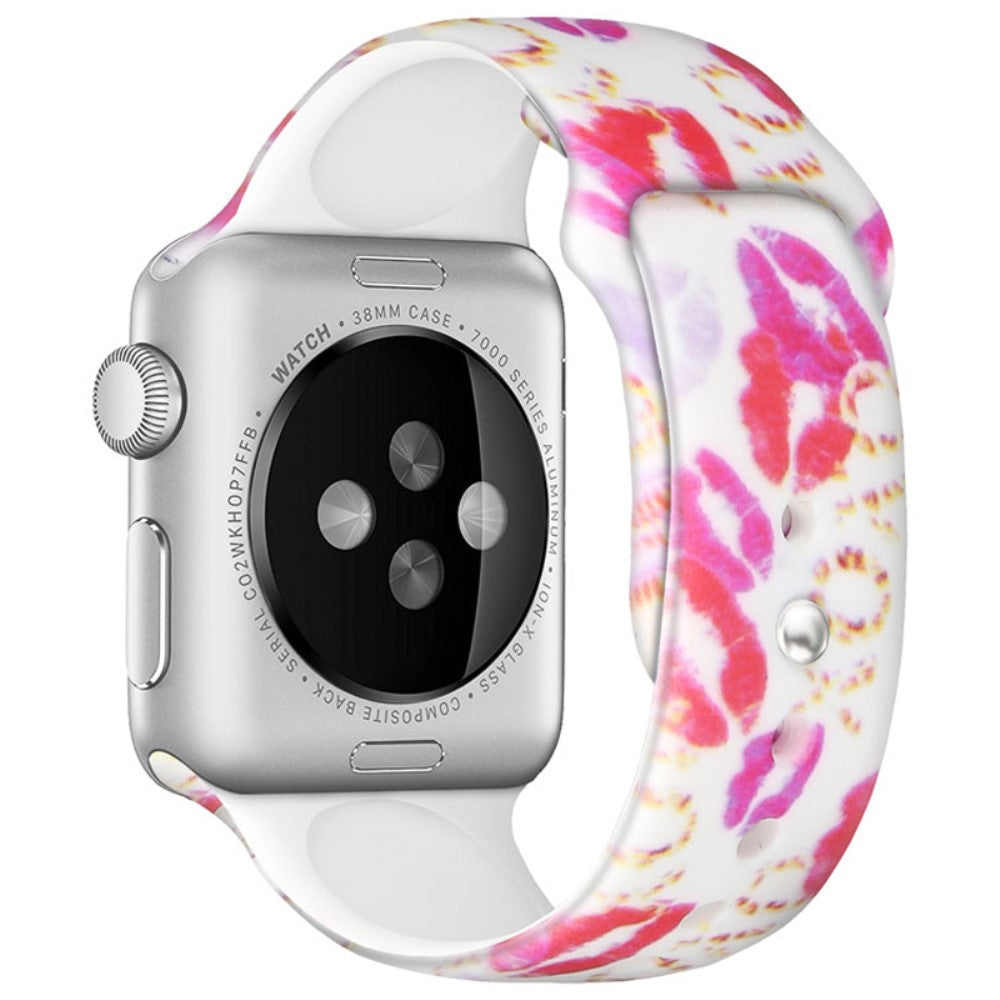 Super fantastisk Universal Apple Silikone Rem - Pink#serie_2