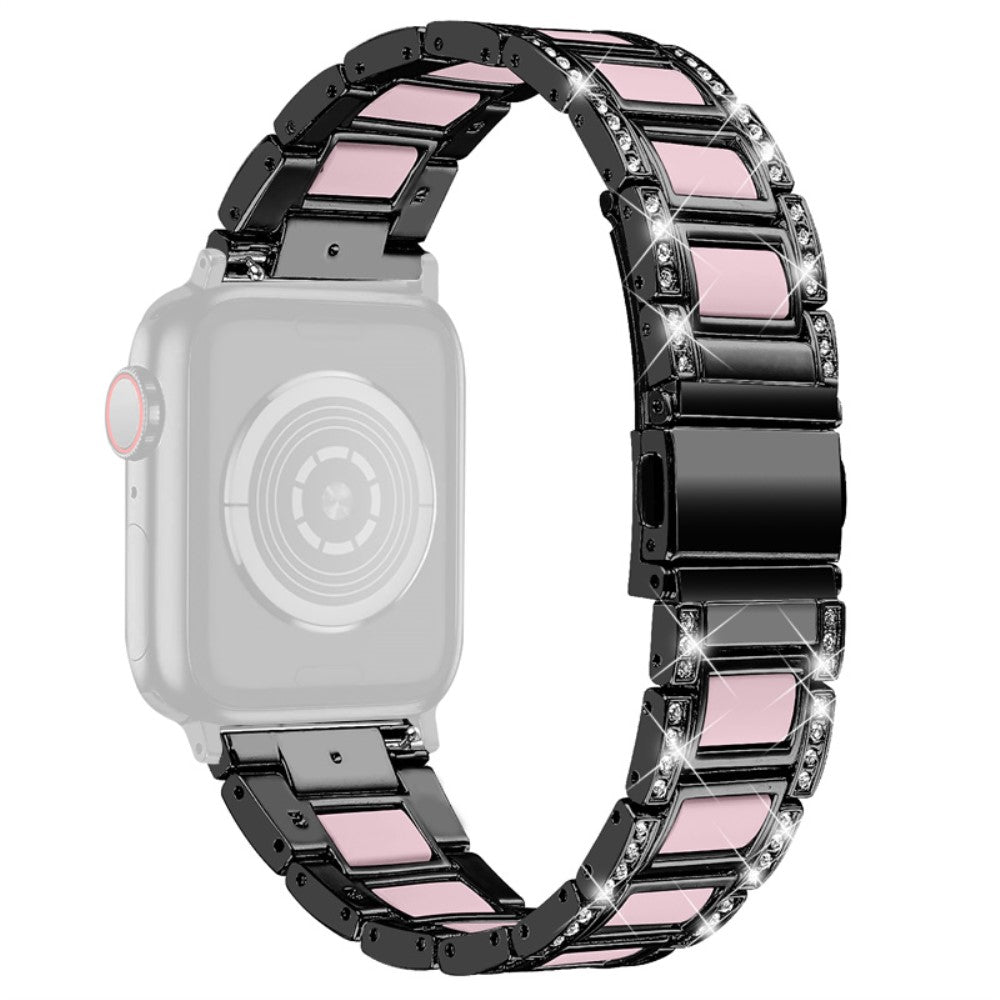 Mega holdbart Universal Apple Metal og Rhinsten Rem - Pink#serie_3