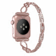 Naprawdę Piękny Apple Smartwatch Metal I Stras Uniwersalne Pasek