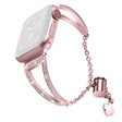 Absolutnie Stylowy Apple Smartwatch Metal I Stras Uniwersalne Pasek