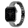 Niezwykle Zachwycający Apple Watch Series 7 45mm Metal I Stras Pasek