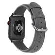 Niezwykle Wspaniały Apple Watch Series 7 45mm Skóra Naturalna Pasek