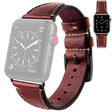 Naprawdę Fantazyjny Apple Watch Series 7 45mm Skóra Naturalna Pasek
