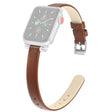 Naprawdę Piękny Apple Watch Series 7 45mm Skóra Naturalna Pasek