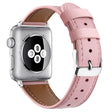 Niesamowicie Elegancki Apple Watch Series 7 45mm Skóra Naturalna Pasek