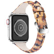 Naprawdę Fantazyjny Apple Watch Series 7 45mm Skóra Naturalna Pasek