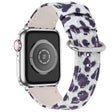 Uroczy Apple Watch Series 7 45mm Skóra Naturalna Pasek