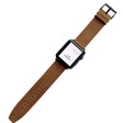 Super Fajny Apple Watch Series 7 45mm Skóra Naturalna Pasek