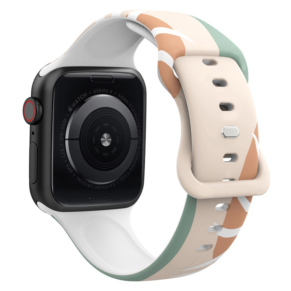 Mega fantastisk Apple Watch Series 7 45mm Silikone Rem - Flerfarvet#serie_8