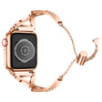 Zachwycający Apple Watch Series 7 45mm Metal I Stras Pasek
