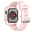 Mega Ładny Apple Watch Series 7 45mm Plastik I Silikon / Tpu Pasek