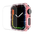 Trwały Apple Watch Series 7 45mm Obudowa z Osłona ekranu w Plastik i Stras