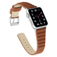Absolutnie Wytrzymały Apple Watch Series 7 45mm Skóra Naturalna Pasek