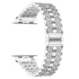 Super Przyjemny Apple Watch Series 7 45mm Metal I Stras Pasek