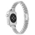 Super Fajny Apple Watch Series 7 45mm Metal I Stras Pasek