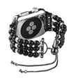 Ponadczasowy Apple Watch Series 7 45mm Stras Pasek