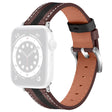 Naprawdę Piękny Apple Watch Series 7 45mm Skóra Naturalna Pasek