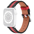 Naprawdę Piękny Apple Watch Series 7 45mm Skóra Naturalna Pasek