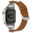 Absolutnie Fajny Apple Watch Series 7 45mm Metal I Skóra Syntetyczna Pu Pasek