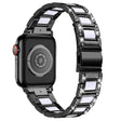 Wspaniały Apple Watch Series 7 45mm Metal I Stras Pasek