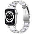 Słodki Apple Watch Series 7 45mm Metal I Stras Pasek