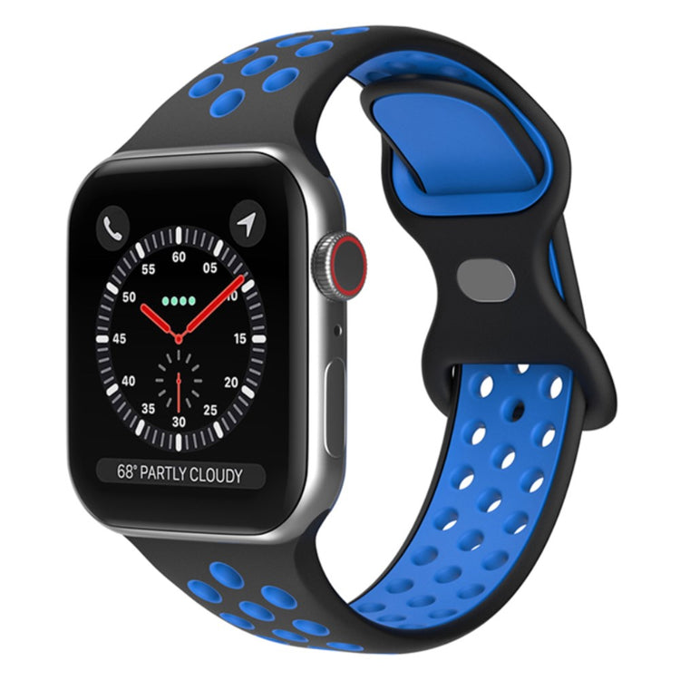 Super fantastisk Apple Watch Series 7 45mm Silikone Urrem - Sort#serie_18