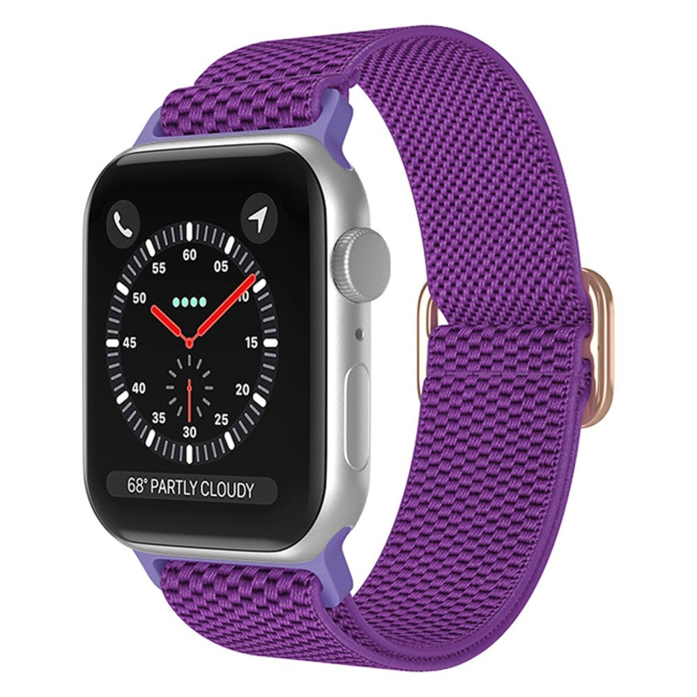 Vildt fantastisk Apple Watch Series 7 45mm Stof Urrem - Lilla#serie_10