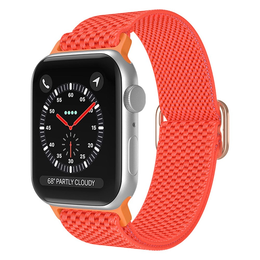 Vildt fantastisk Apple Watch Series 7 45mm Stof Urrem - Orange#serie_7