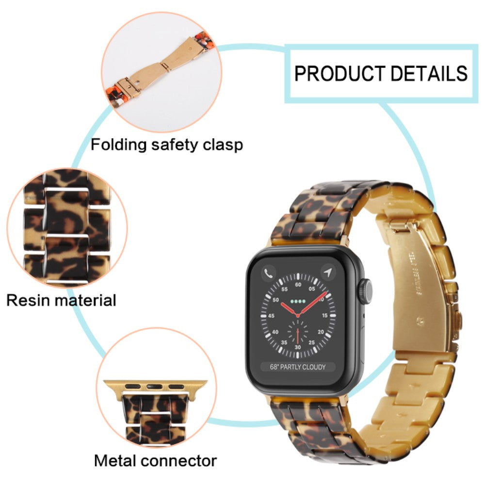 Mega komfortabel Apple Watch Series 7 45mm  Urrem - Flerfarvet#serie_11