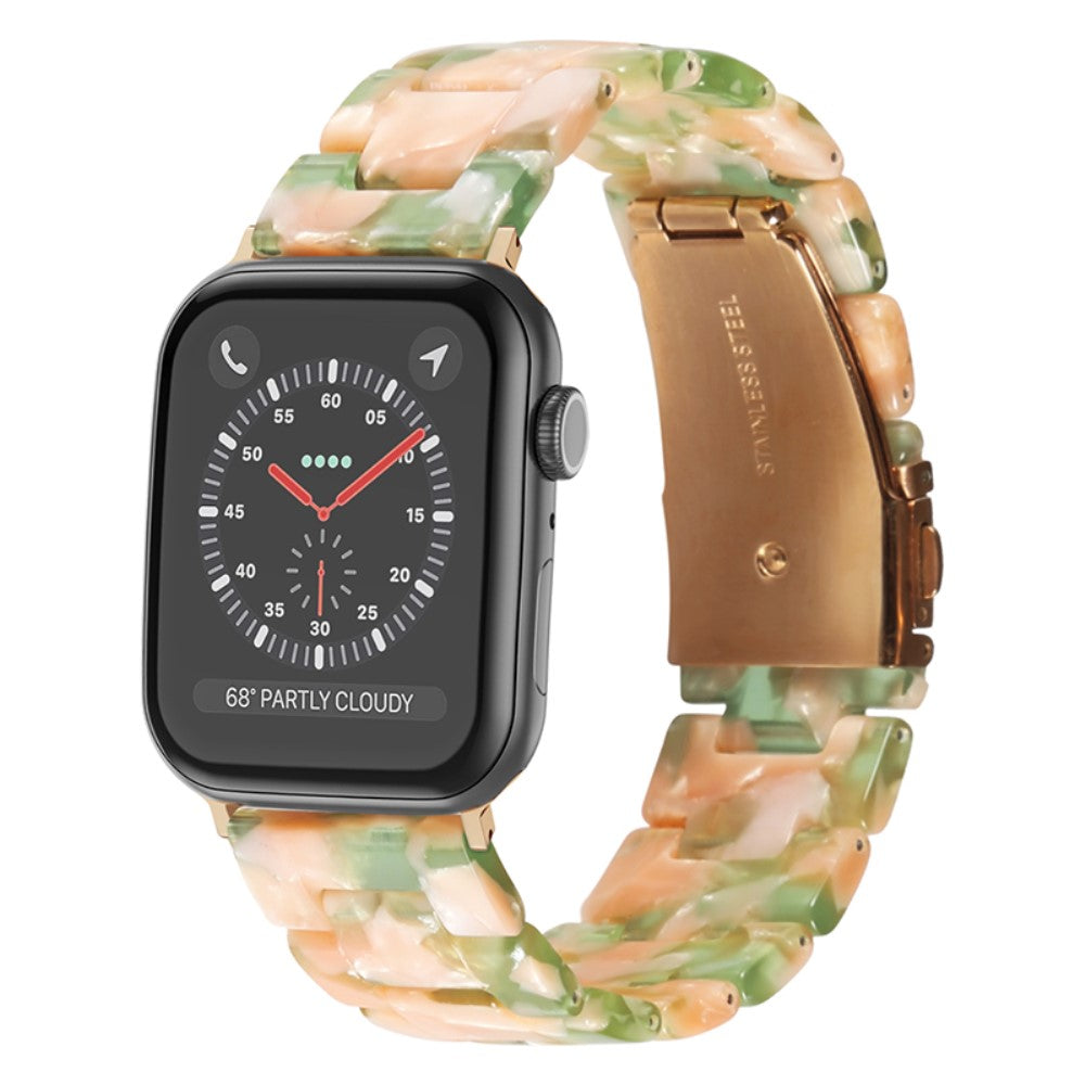 Mega komfortabel Apple Watch Series 7 45mm  Urrem - Grøn#serie_8