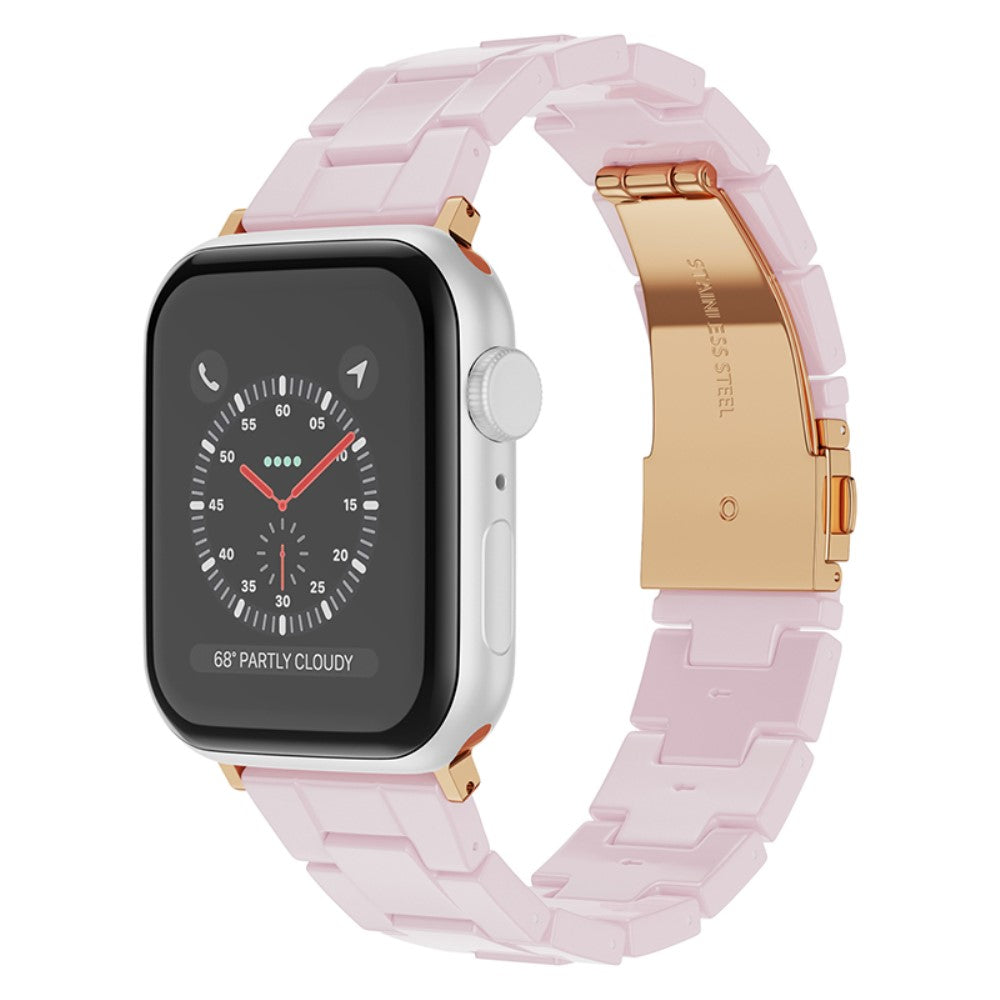 Mega komfortabel Apple Watch Series 7 45mm  Urrem - Pink#serie_9